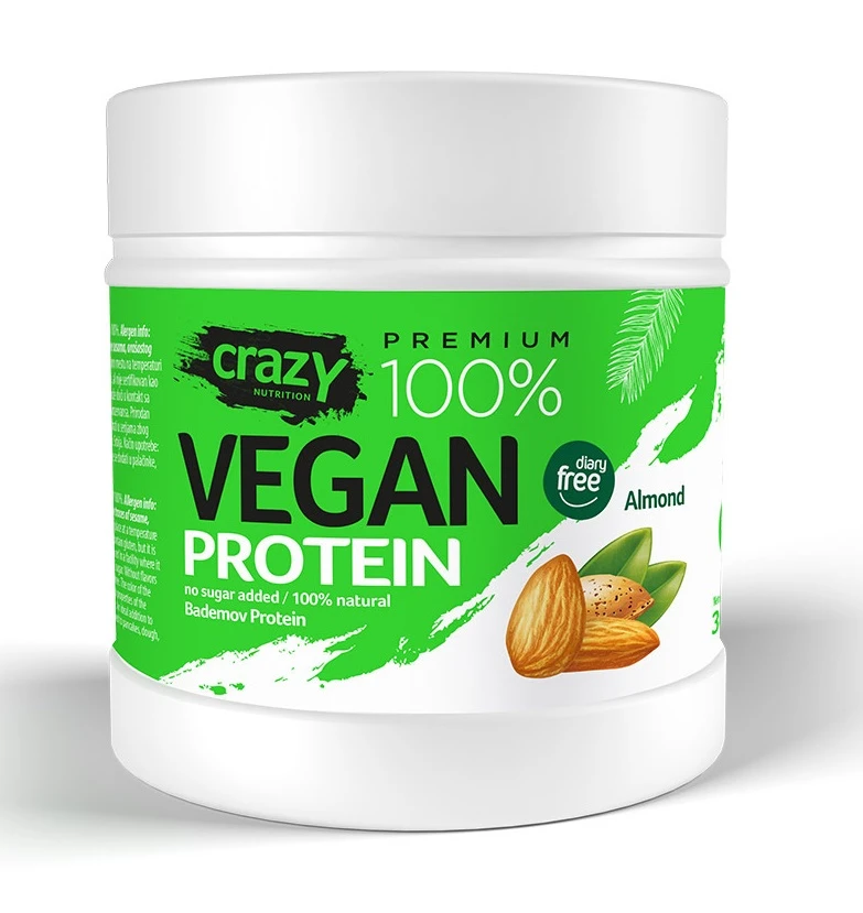 Bademov protein Vegan 300 g Crazy Nutrition